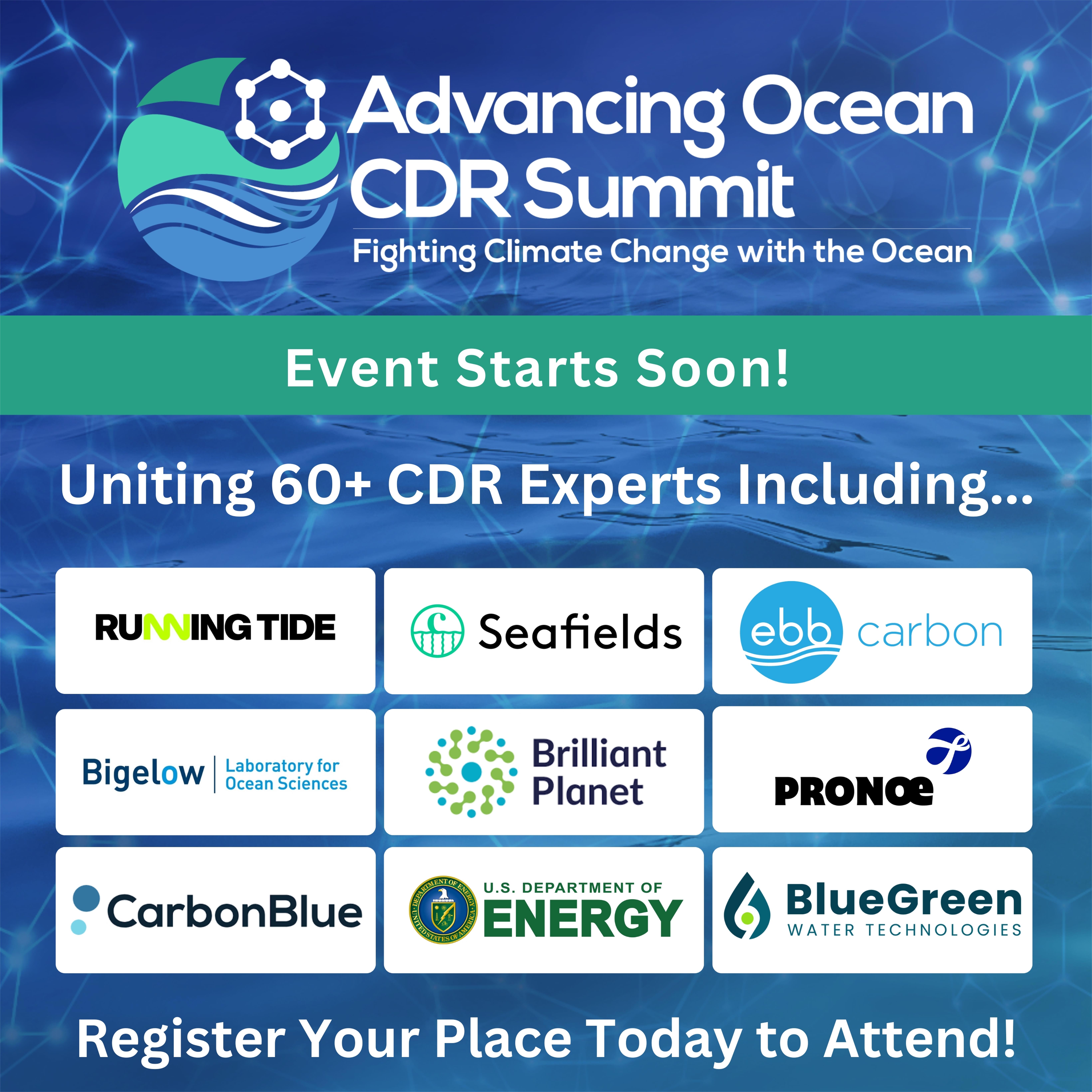 Advancing Ocean CDR Summit